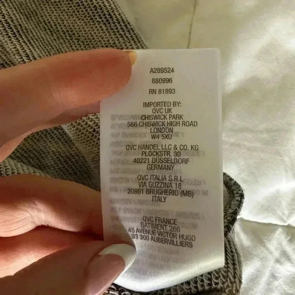 LOGO Lounge by Lori Goldstein French Terry Striped Tank w/ Rib Details - Picture 9 of 9